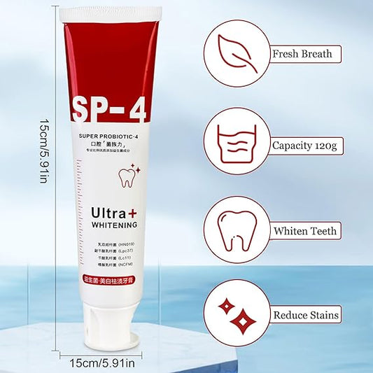 SP-4 ultra Whitening Probiotic Paste Discounters.pk online shopping in Pakistan
