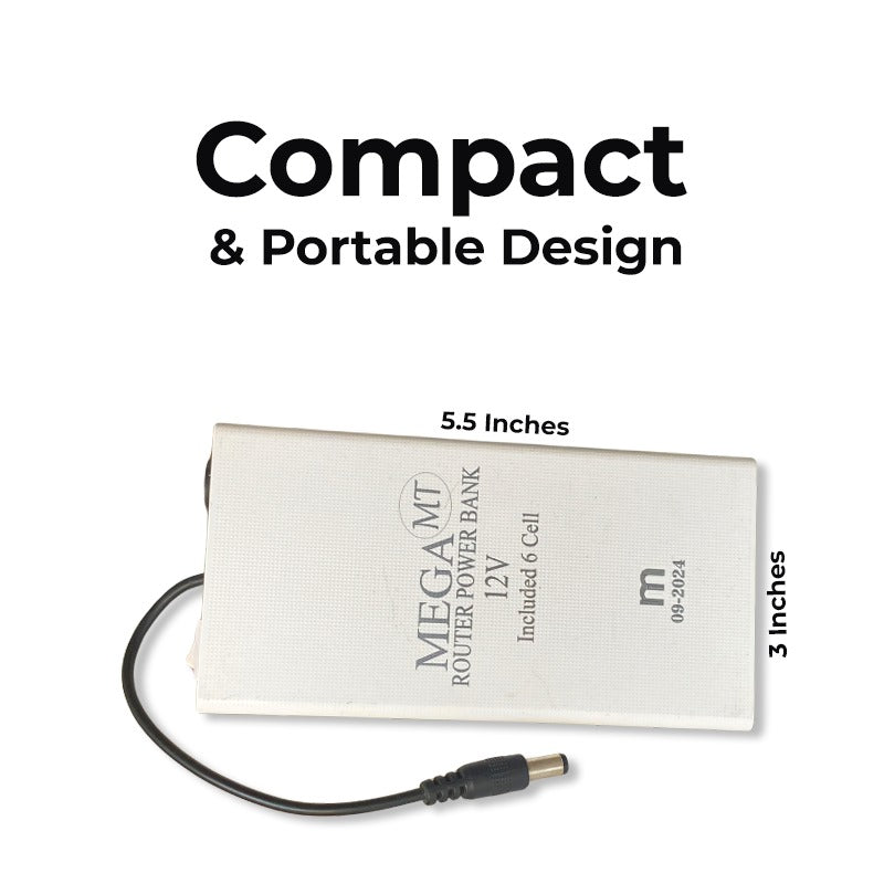 12W WiFi Router Power Bank Discounters.pk