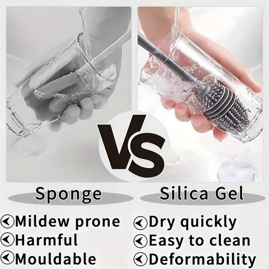 Set of 2 Long Handle Bottle Cleaning Brushes PEHCHAN MART