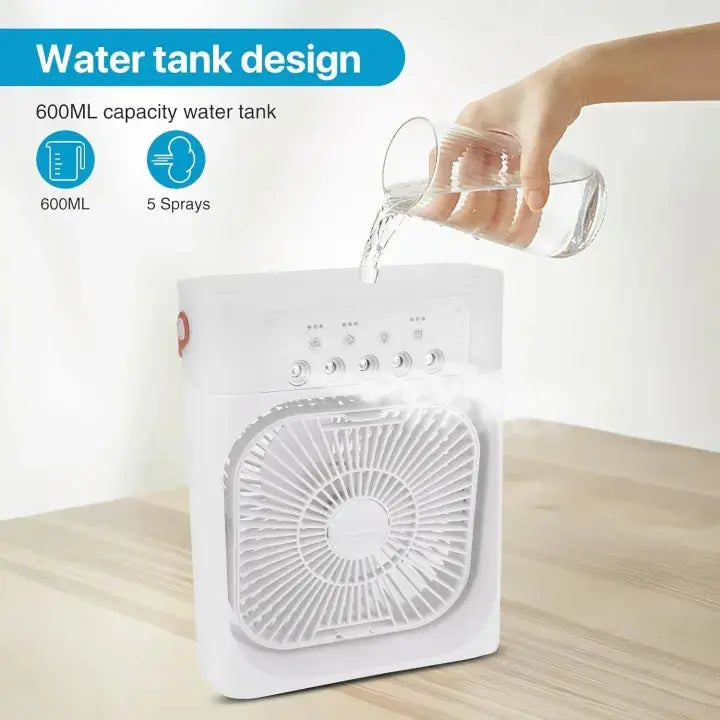 3-in-1 Portable USB Humidifier Fan Cooler My Store