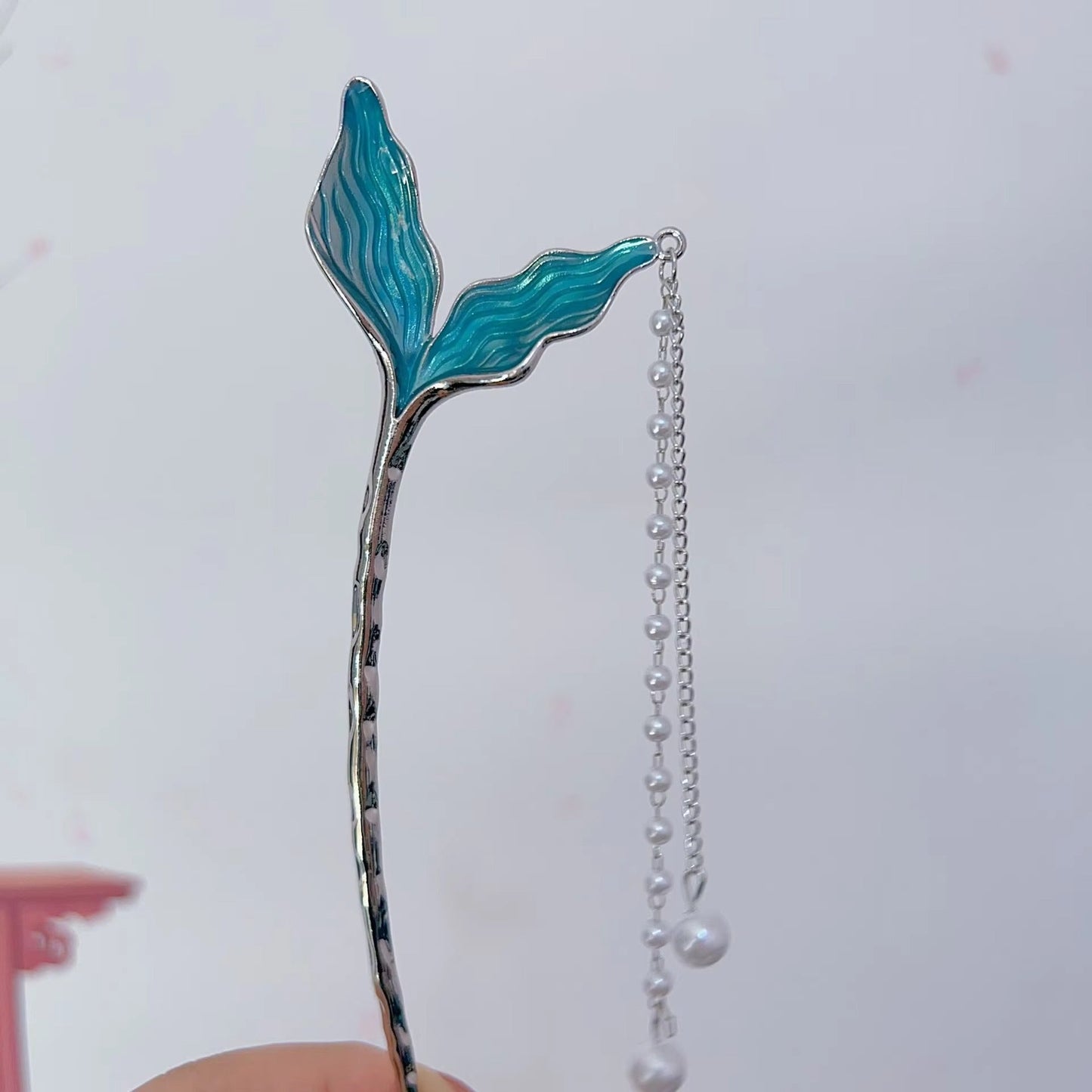Pearl Mermaid Tail Hair Pins π§π½ββοΈ