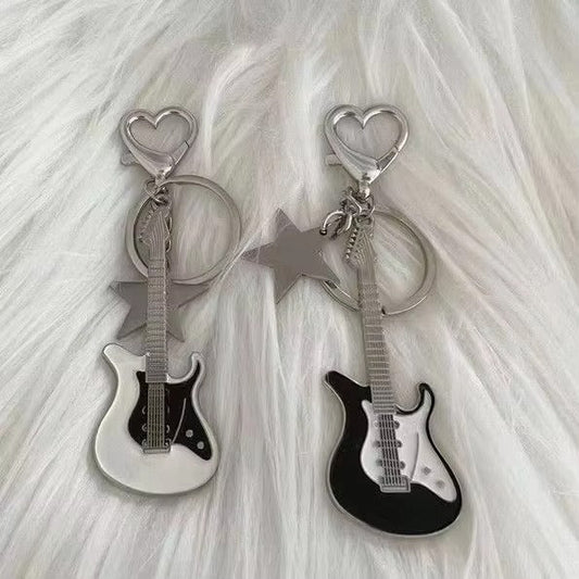 RockStar Guitar Keychain πΈπ€β¨