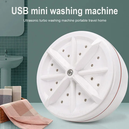 Mini Portable Ultrasonic Turbine Washing Machine –