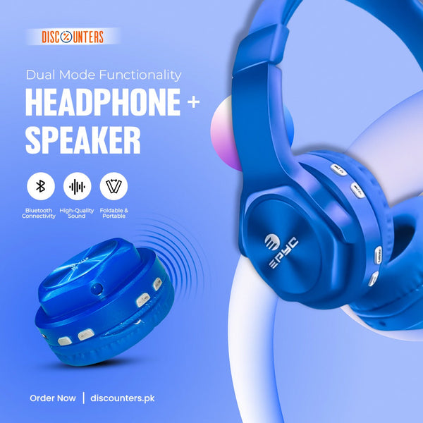 2 in 1 Headphone speaker Discounters.pk online shopping in Pakistan