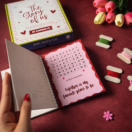The Book Of Love DIY Kit | Gift for Loved Ones | A Perfect Diy Book