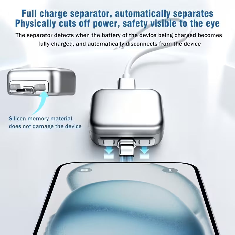 Auto Power Cut Adapter - Smart Overcharging Protection Charger