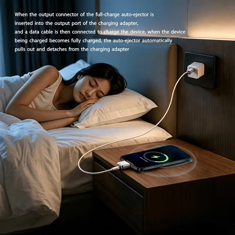 Auto Power Cut Adapter - Smart Overcharging Protection Charger