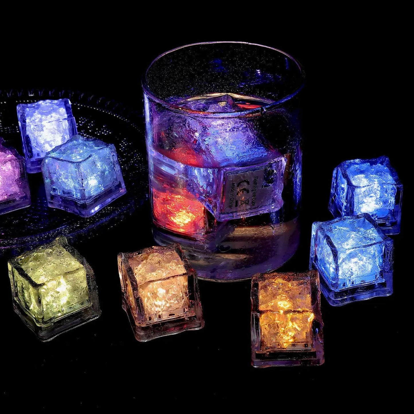 Silicone LED Glow Ice Cubes