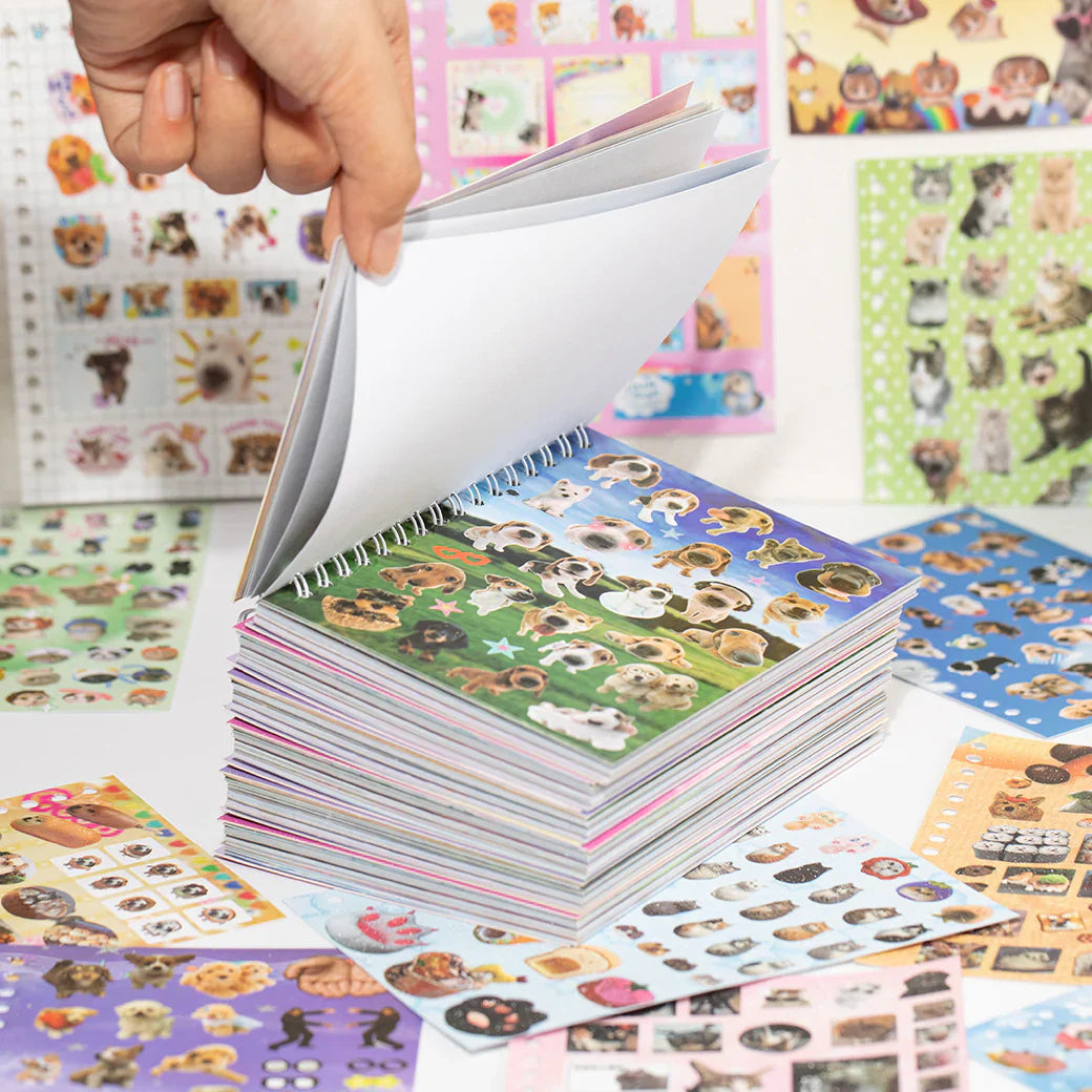 Cute Kitten Collection Sticker Book