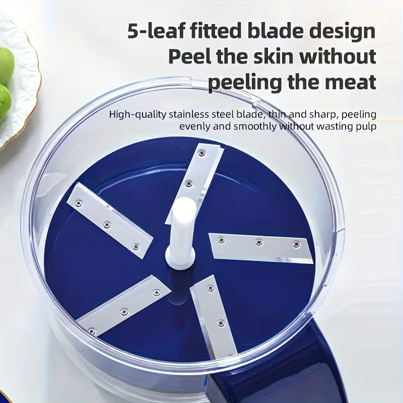 Electric Fruit & Vegetable Peeler Machine - Portable & Rechargeable