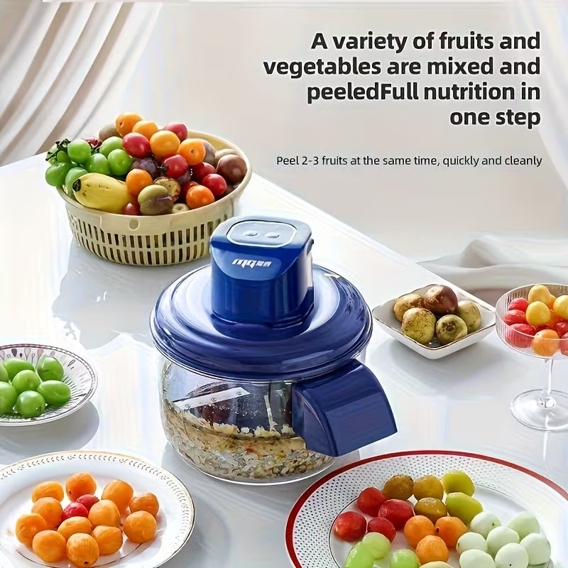 Electric Fruit & Vegetable Peeler Machine - Portable & Rechargeable