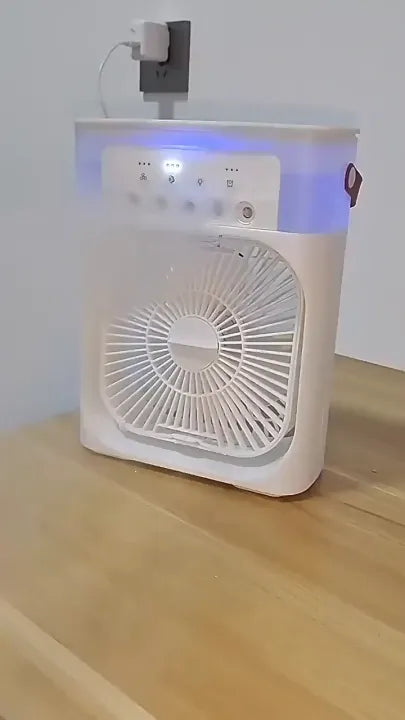 3-in-1 Portable USB Humidifier Fan Cooler