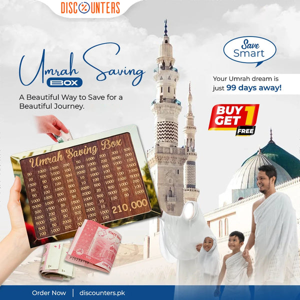 Umrah Saving Box Discounters.pk online shopping in Pakistan