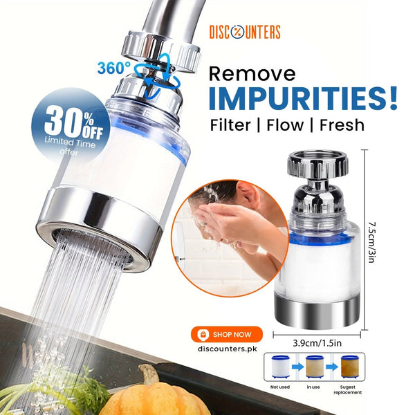 Faucet Water Filter Tap Discounters.pk