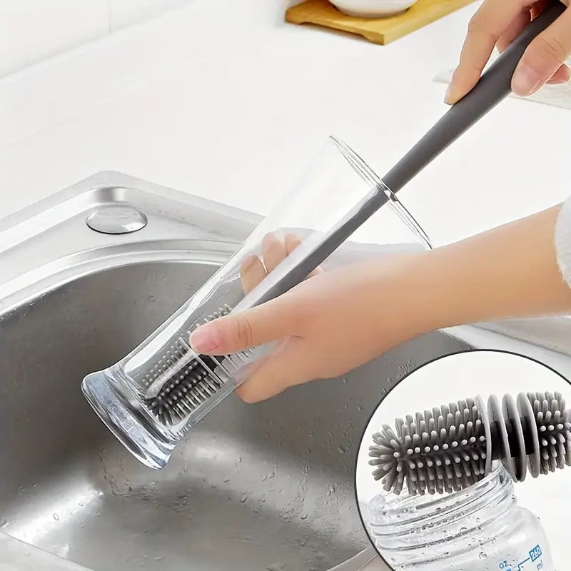 Set of 2 Long Handle Bottle Cleaning Brushes