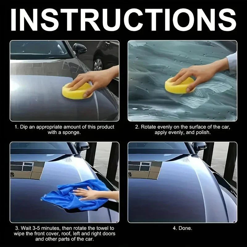 Car Interior Renewal Wax – USA Imported