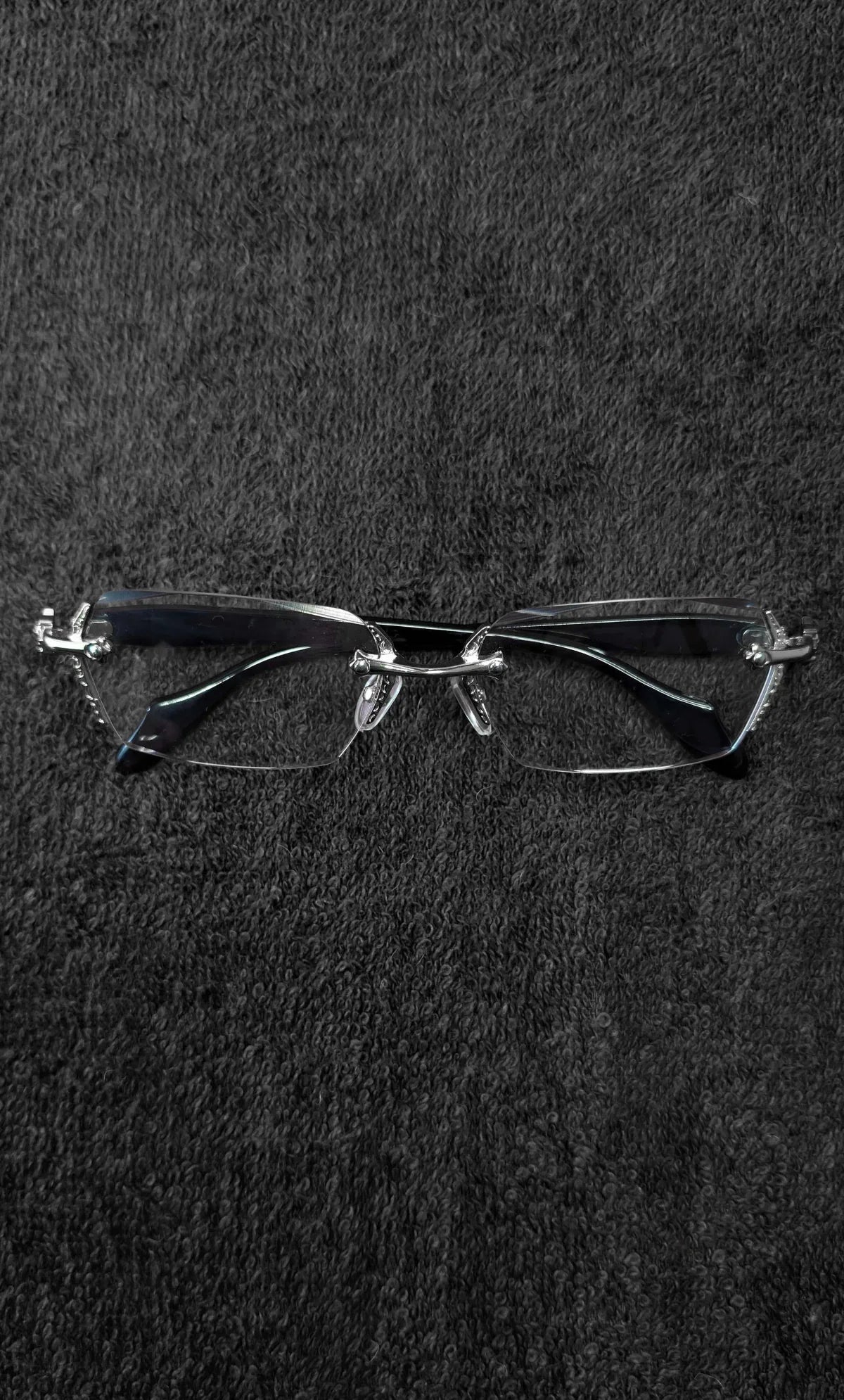 Astra Unisex Rimless UV Shield glasses