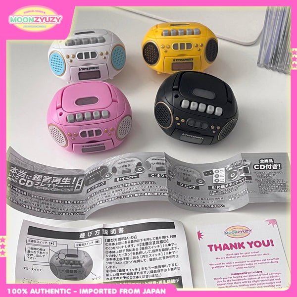 Retro Mini CD Boombox – Retractable Pocket Player produckpk